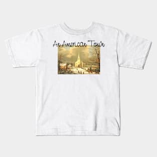 Americana, Town and Church Kids T-Shirt